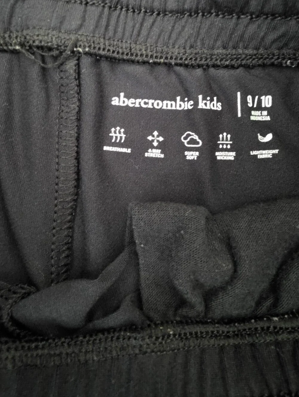 Abercrombie Kids Performance Athletic Shorts Blue Size 9/10 Active Pull-On